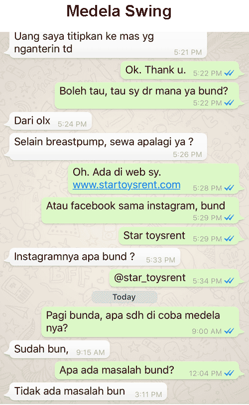 testimoni star toys rent surabaya